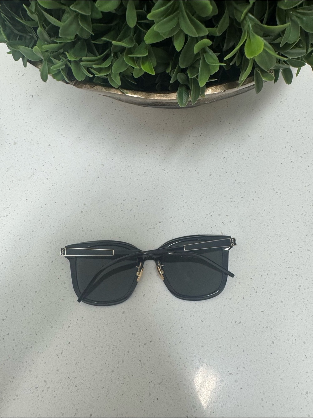 Saint Laurent YSL  Rectangle Sunglasses - Picture 10 of 10